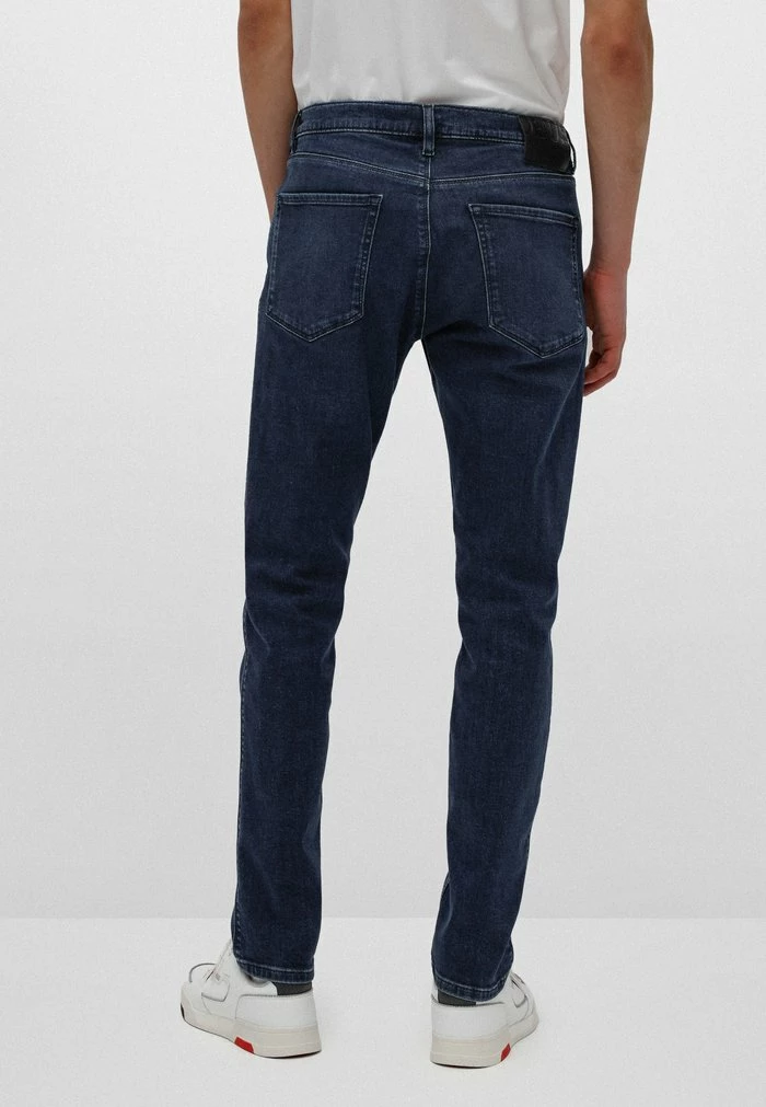 HUGO Slim Fit Jeans - Medium Blue 3 HUGO Slim Fit Jeans - Medium Blue - Image 3
