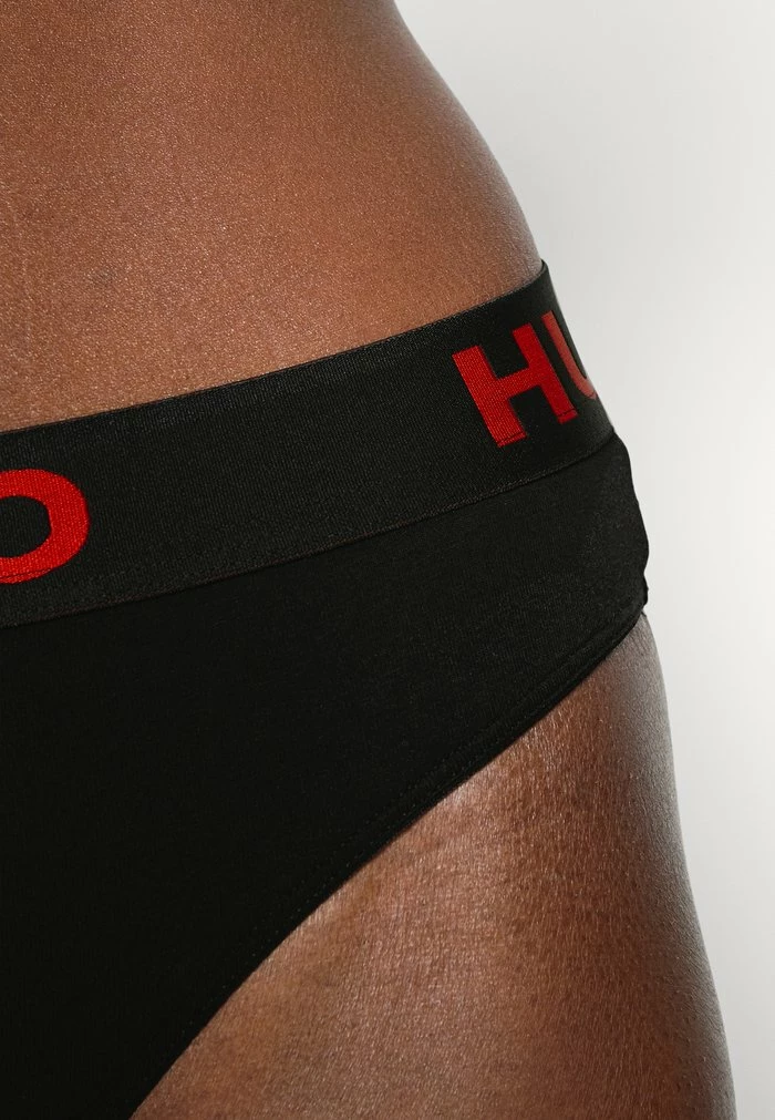 HUGO THONG SPORTY LOGO - Thong - Black 5 HUGO THONG SPORTY LOGO - Thong - Black - Image 5
