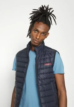 HUGO BENTINO - Waistcoat - Dark Blue -HUGO Shop 018338040dee4f3c9f88576385baae43