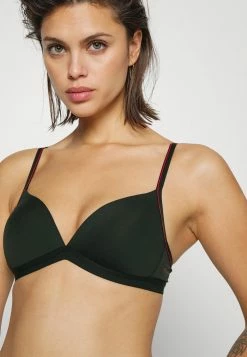 HUGO WRITIN - Triangle Bra - Black -HUGO Shop 02c2a33cefe4423cb810db82ab2c135a