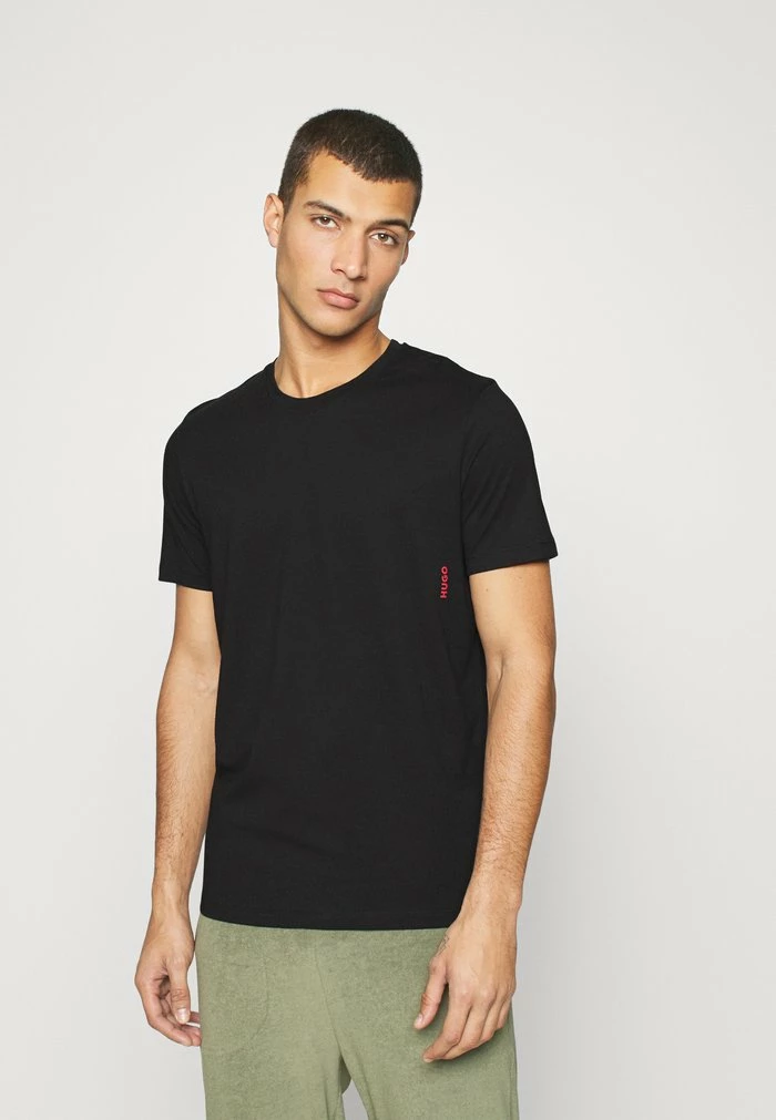 HUGO 2 PACK - Pyjama Top - Open Grey 3 HUGO 2 PACK - Pyjama Top - Open Grey - Image 3