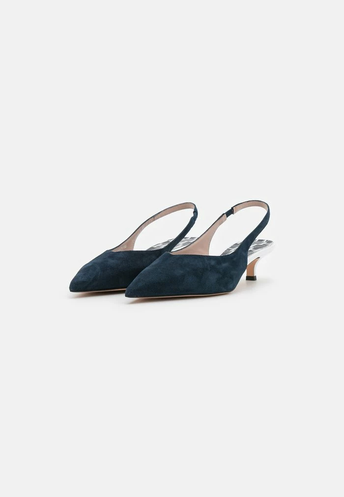 HUGO INES SLING - Classic Heels - Dark Blue 3 HUGO INES SLING - Classic Heels - Dark Blue - Image 3