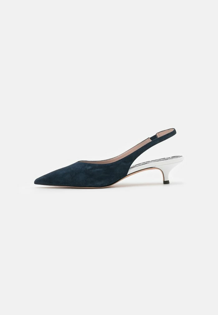 HUGO INES SLING - Classic Heels - Dark Blue 2 HUGO INES SLING - Classic Heels - Dark Blue - Image 2