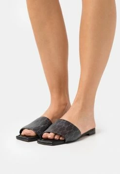 HUGO LOLA SLIDE - Mules - Black