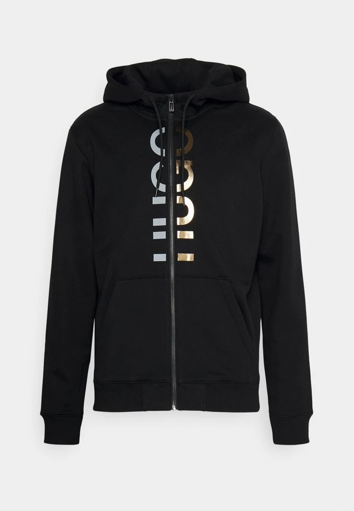 HUGO DELLAR - Sweatshirt - Black 2 HUGO DELLAR - Sweatshirt - Black - Image 2