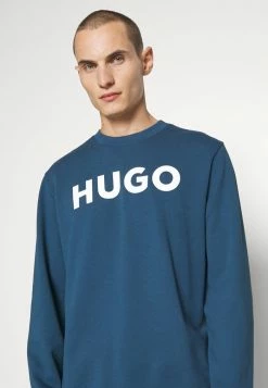 HUGO Sweatshirt - Dark Blue -HUGO Shop 0a4fcb01c3084c859d4c79e6e2435021