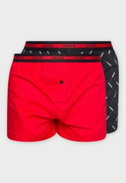 HUGO 2 PACK - Boxer Shorts - Black -HUGO Shop 0e746dd374d344d29ae8a6643a4e928a