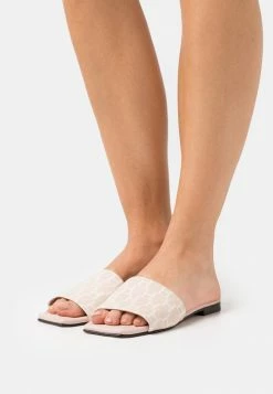 HUGO LOLA SLIDE - Mules - Off-white