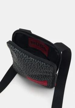 HUGO ETHON UNISEX - Across Body Bag - Black -HUGO Shop 10d634eb49264fcdb4c28b6e73895b3c