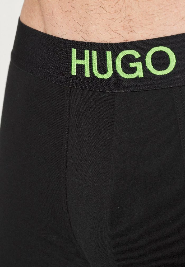 HUGO BOXERBR BROTHER 2 PACK - Pants - Black 5 HUGO BOXERBR BROTHER 2 PACK - Pants - Black - Image 5