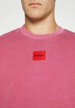 HUGO DIRAGOL - Sweatshirt - Dark Pink -HUGO Shop 11442d48672242d79f331d6344914cf4