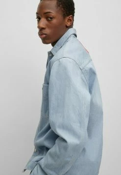 HUGO SARTOOS REPLAY - Denim Jacket - Light Blue -HUGO Shop 13bd666db67e49a3bdd071e66f580733