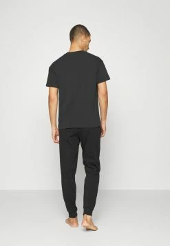 HUGO LINKED PANTS - Pyjama Bottoms - Black -HUGO Shop 13d16d911aa9485fbca49c9f286c0b4b