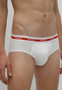 HUGO HIP BRIEF TWIN 2 PACK - Briefs - White