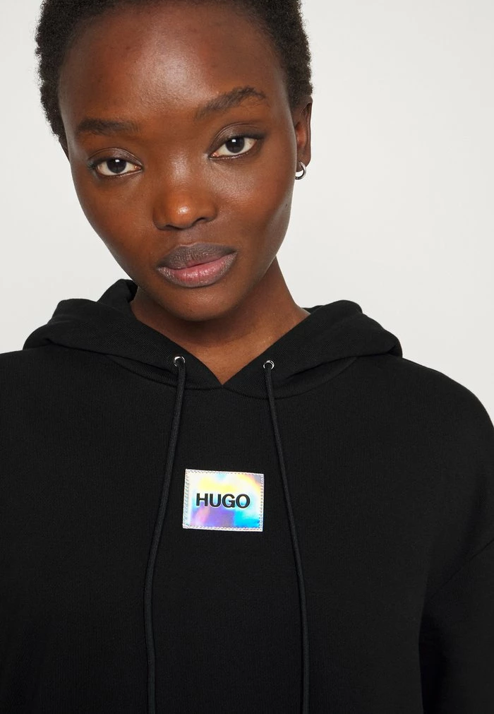 HUGO DASERENA LABEL - Day Dress - Black 4 HUGO DASERENA LABEL - Day Dress - Black - Image 4