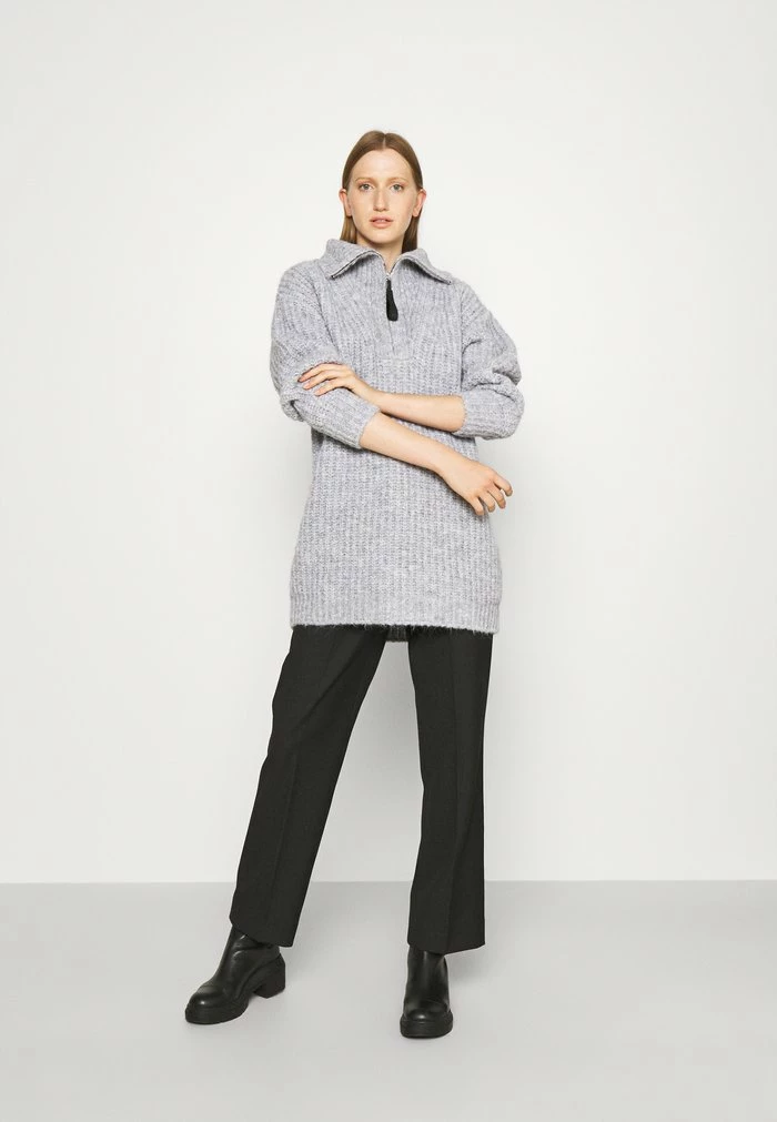 HUGO STEVETTA - Jumper - Medium Grey 2 HUGO STEVETTA - Jumper - Medium Grey - Image 2