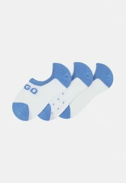 HUGO LOW CUT DOTS 3 PACK - Trainer Socks - White