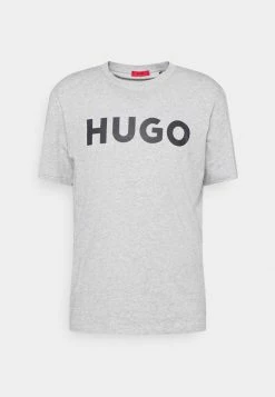 HUGO DULIVIO - Print T-shirt - Open Grey