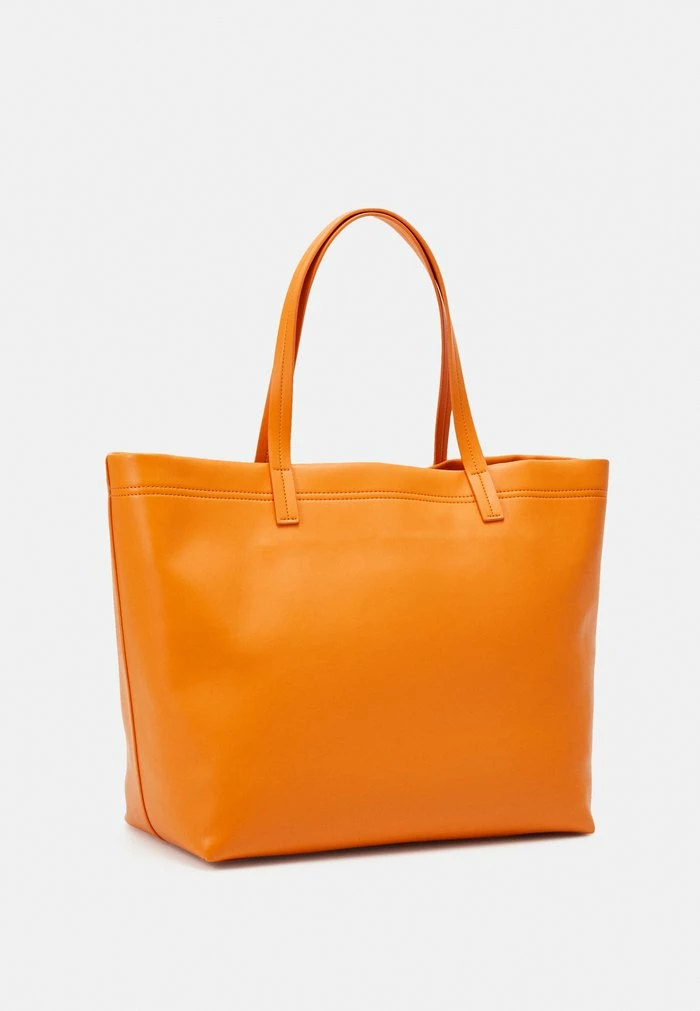HUGO GWEN SHOPPER - Tote Bag - Medium Orange 2 HUGO GWEN SHOPPER - Tote Bag - Medium Orange - Image 2