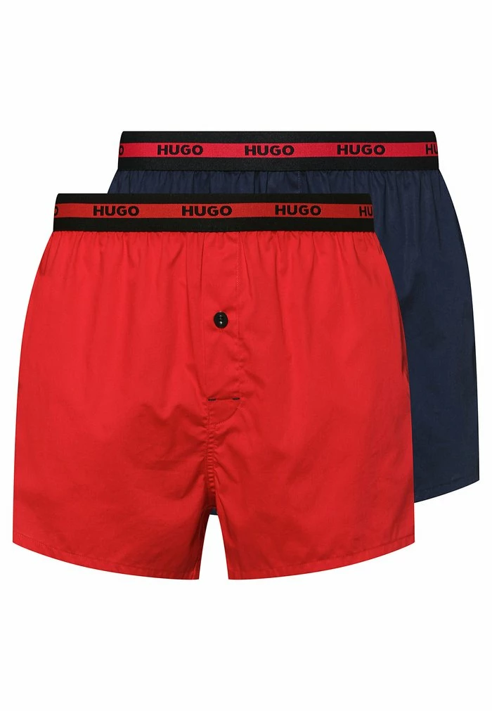 HUGO 2 PACK - Boxer Shorts - Open Blue 6 HUGO 2 PACK - Boxer Shorts - Open Blue - Image 6
