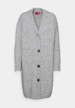 HUGO SALMETTE - Cardigan - Medium Grey -HUGO Shop 1d257e32bfcc48ebb0c20974f66d79d4