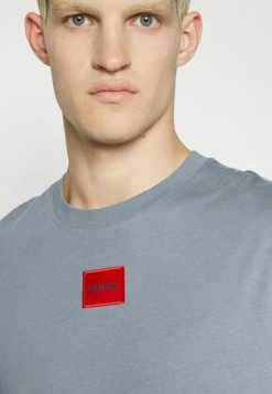 HUGO DIRAGOLINO - Basic T-shirt - Bright Blue -HUGO Shop 1e8490350a2c434abbb72918982b799b