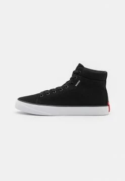 HUGO DYER - High-top Trainers - Black