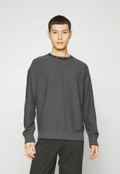 HUGO SMARLO - Jumper - Open Grey