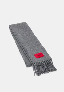 HUGO MEN - Scarf - Dark Grey