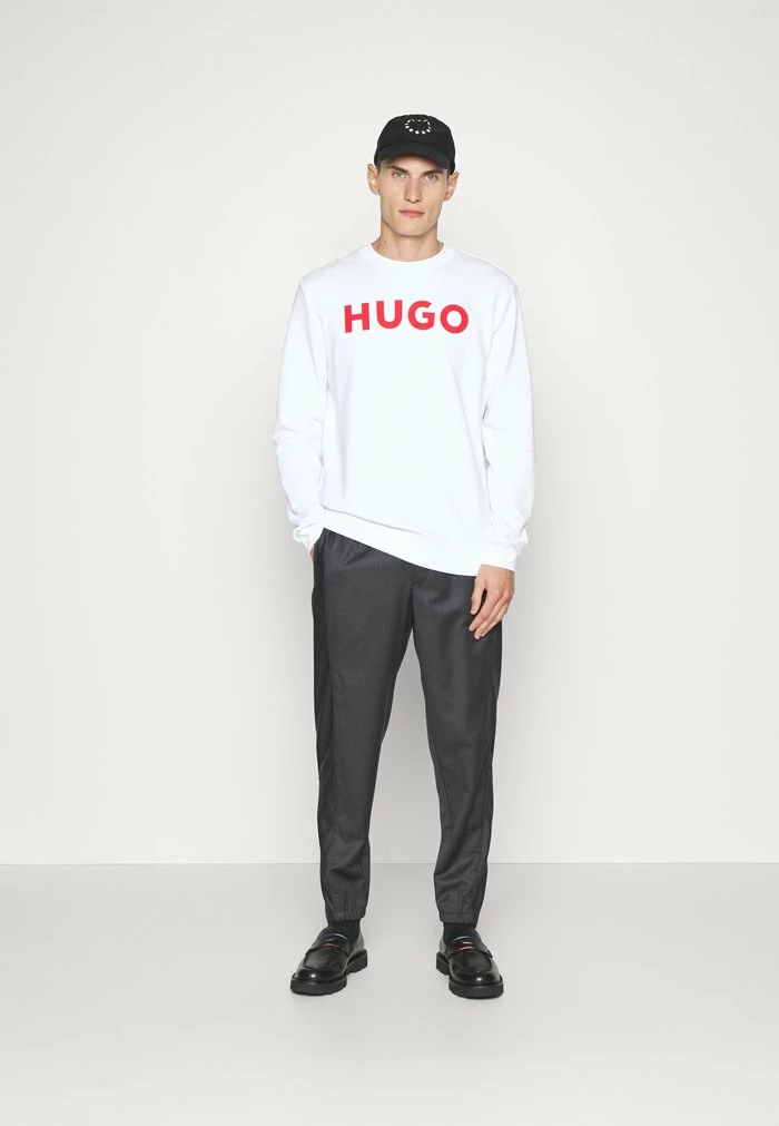 HUGO Sweatshirt - White 2 HUGO Sweatshirt - White - Image 2