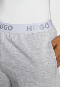 HUGO SPORTY LOGO PANTS - Pyjama Bottoms - Medium Grey -HUGO Shop 2254f2ba705e453ab2b8f7e59d08ec64
