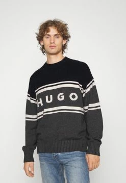 HUGO SOPID - Jumper - Dark Grey