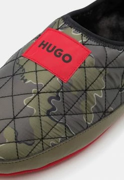 HUGO COZY SLON NYPHCAMO - Slippers - Open Green -HUGO Shop 264bb420faee408b93d857ec4c1ff7ab