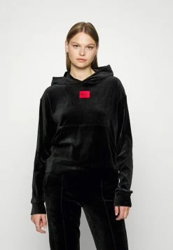HUGO HOODIE - Pyjama Top - Black
