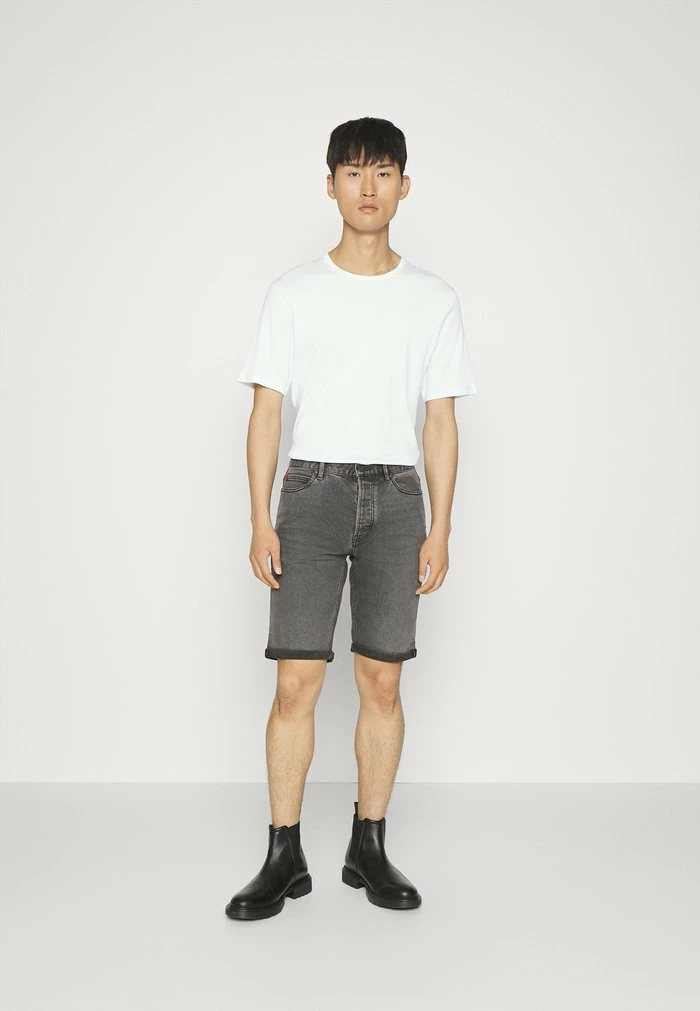 HUGO Denim Shorts - Grey 2 HUGO Denim Shorts - Grey - Image 2