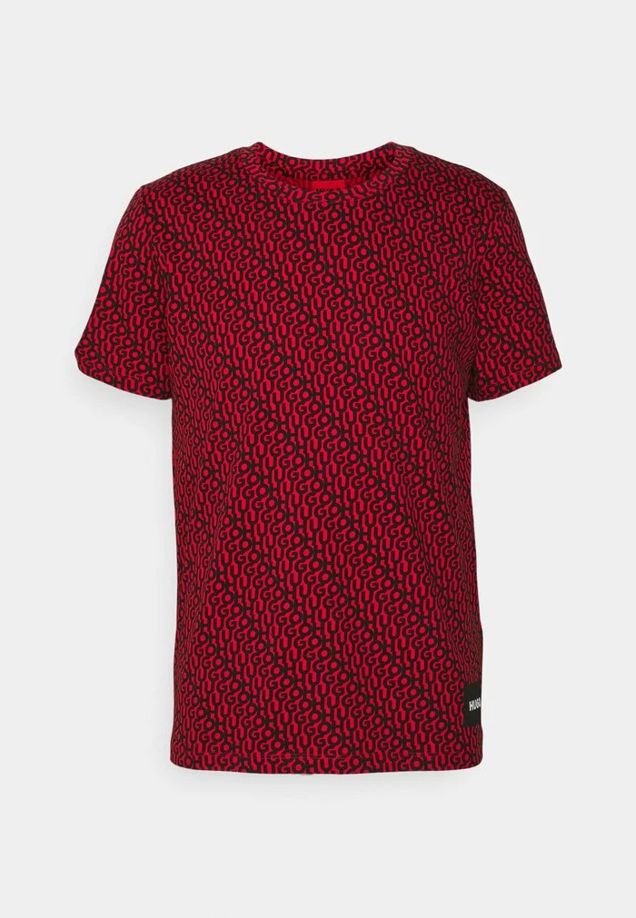 HUGO DORTON - Print T-shirt - Red 5 HUGO DORTON - Print T-shirt - Red - Image 5