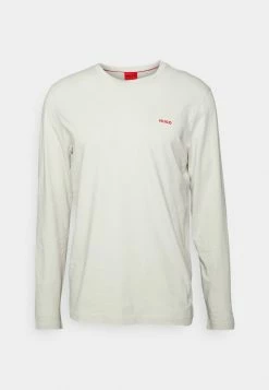 HUGO Long Sleeved Top - Light Beige -HUGO Shop 29e5d5fc167d471f9137204380aa0ef8