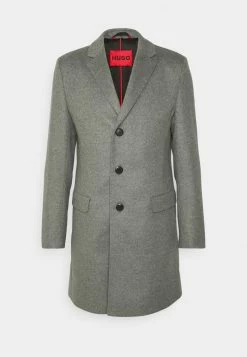 HUGO MIGOR - Short Coat - Medium Grey -HUGO Shop 2cf5e79261614e208a98d72fa6d0a9b5