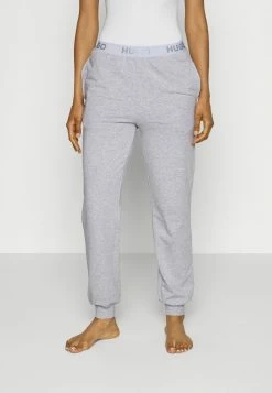 HUGO SPORTY LOGO PANTS - Pyjama Bottoms - Medium Grey