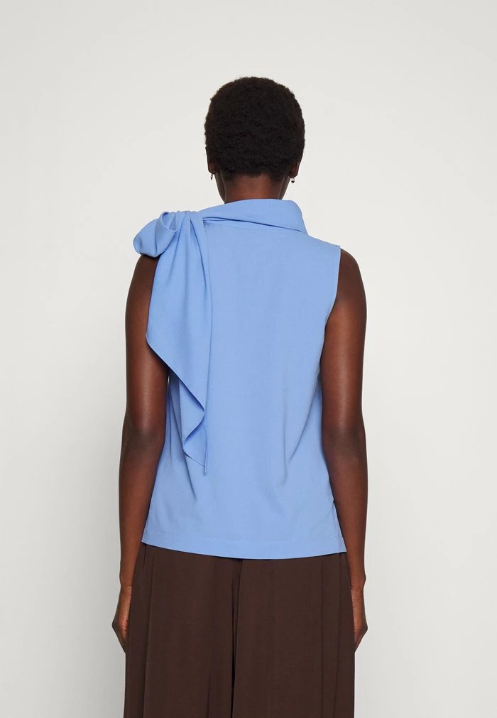 HUGO CLARISI - Top - Medium Blue 3 HUGO CLARISI - Top - Medium Blue - Image 3