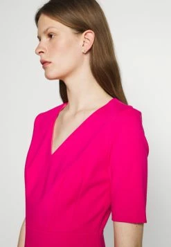 HUGO KELISEA - Jersey Dress - Bright Pink -HUGO Shop 31dbc0f2e2384638a5907fc2b5ad7fe8
