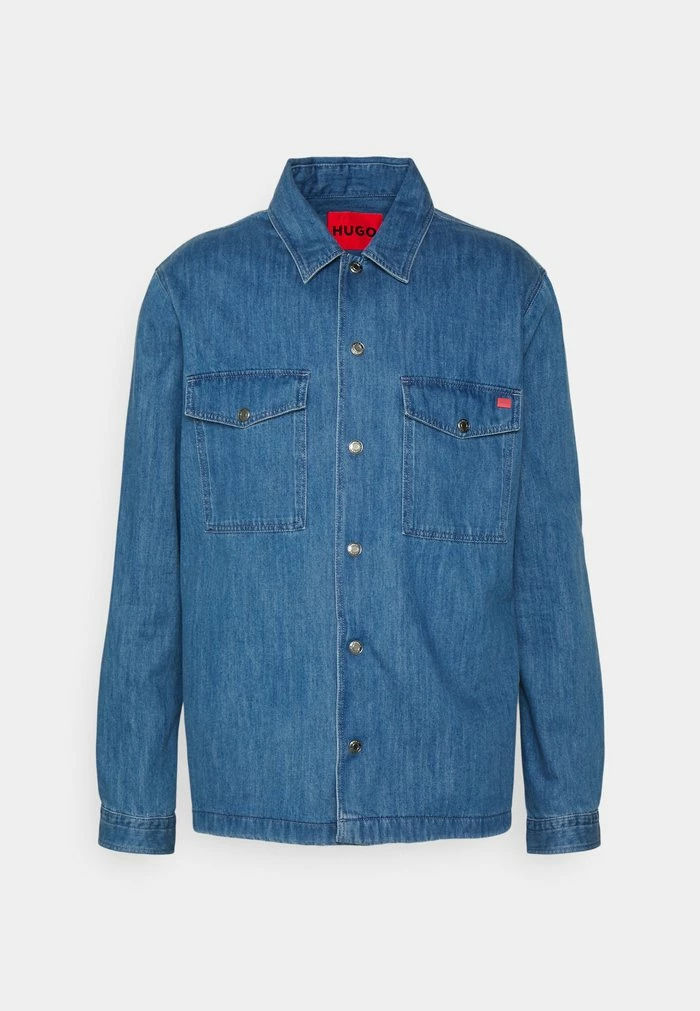 HUGO ENALU - Shirt - Open Blue 5 HUGO ENALU - Shirt - Open Blue - Image 5