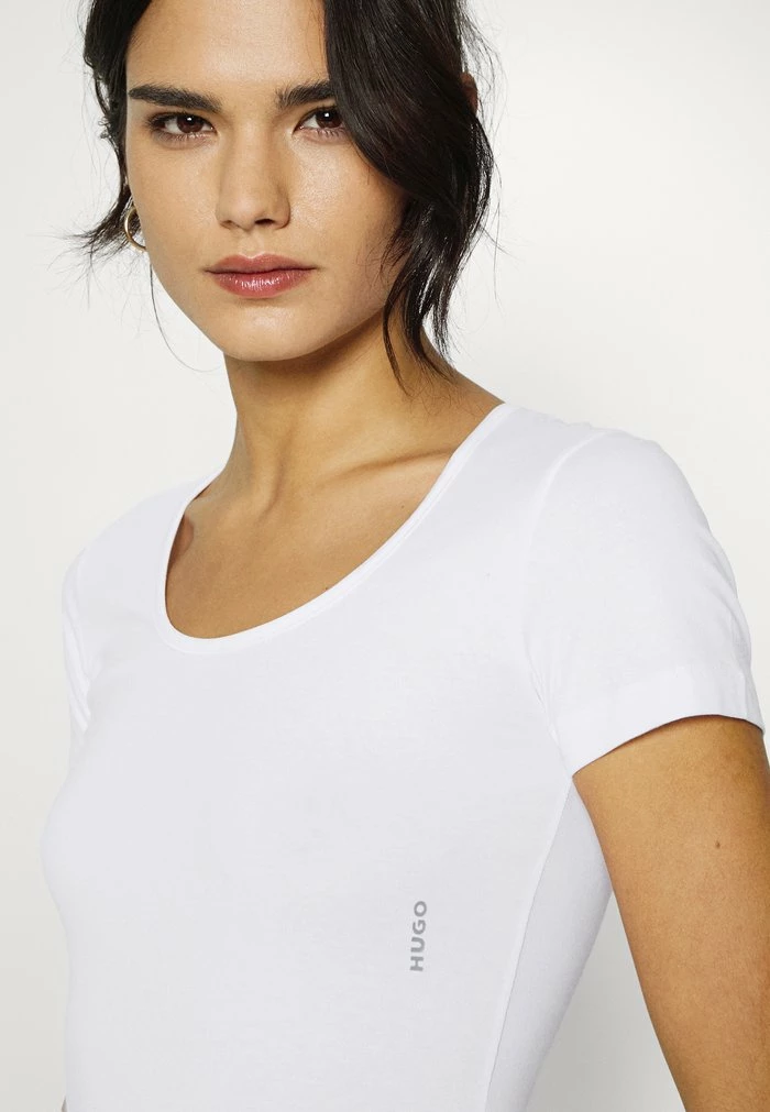 HUGO TWIN 2 PACK - Undershirt - White 5 HUGO TWIN 2 PACK - Undershirt - White - Image 5