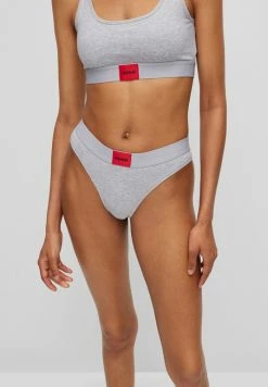 HUGO THONG LABEL - Thong - Medium Grey