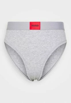 HUGO BRIEF LABEL - Briefs - Medium Grey