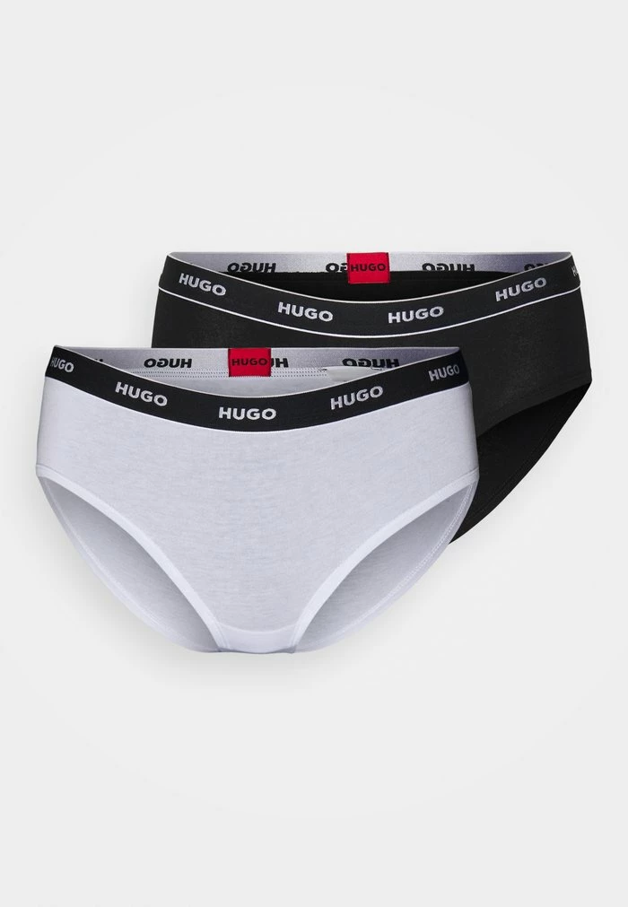 HUGO TRIPLET HIPSTER 3 PACK - Briefs - Black/white 5 HUGO TRIPLET HIPSTER 3 PACK - Briefs - Black/white - Image 5