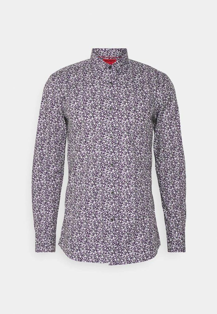 HUGO ELISHA - Formal Shirt - Dark Purple 4 HUGO ELISHA - Formal Shirt - Dark Purple - Image 4