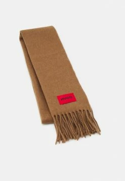 HUGO MEN - Scarf - Light/pastel Brown