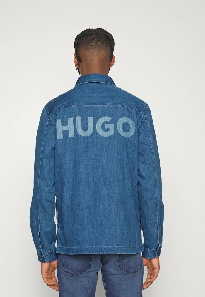 HUGO ENALU - Shirt - Open Blue 3 HUGO ENALU - Shirt - Open Blue - Image 3