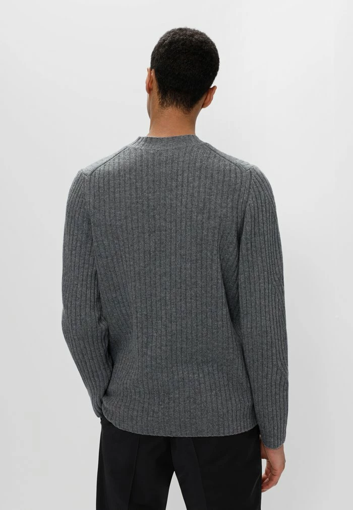 HUGO SCABLOR - Jumper - Dark Grey 3 HUGO SCABLOR - Jumper - Dark Grey - Image 3